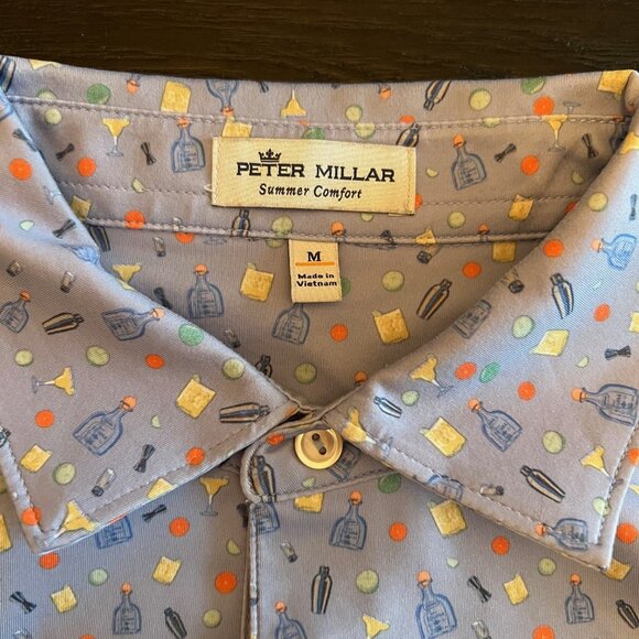 Peter Millar Summer Comfort Medium Polo - Picture 2 of 3